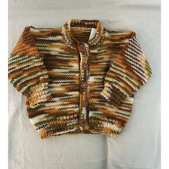 6-12 months Boy/Girl Homemade Baby Cardigan Warm, Soft & Comfortable - Picture 7 of 9